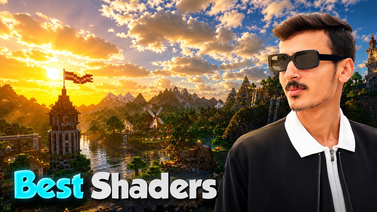I tried top 6 shaders in minecraft