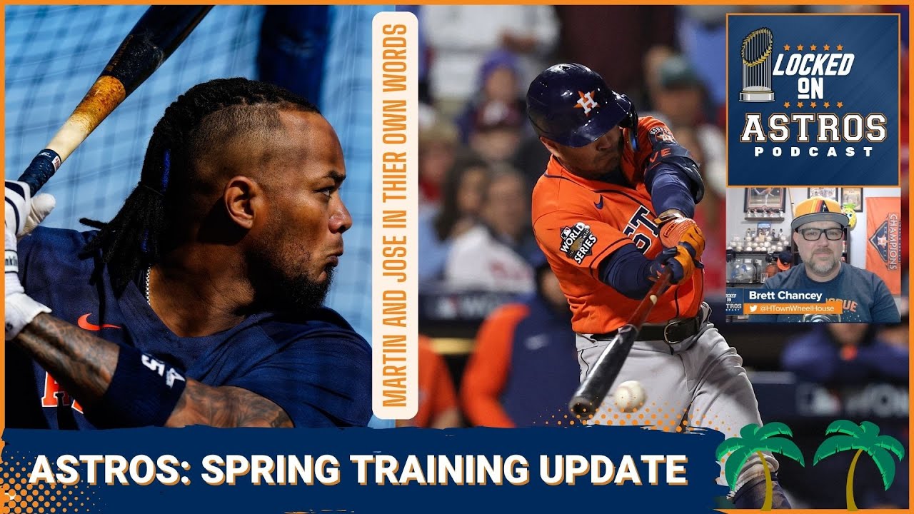 Houston Astros: Jose Altuve and Martn Maldonado Spring Training