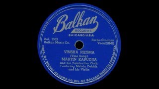 Video thumbnail of "Martin Kapugi - Vinska pesma (I. Bajić)"