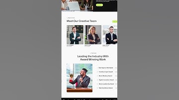 Ajency - Portfolio & Agency Website Template | Creative Agency Website Template