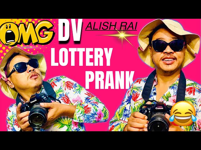 nepali prank | DV lottery prank 2022 | alish rai edv lattest new prank |funny/comedy prank alish rai class=