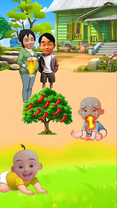 Ipin was made by Upin and sister Rose😢 #animation #upinipin