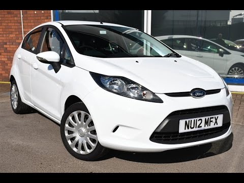 Used Ford Fiesta 1 25 Edge 5dr White 12 Youtube