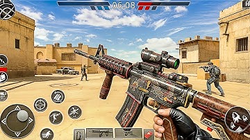 FPS Commando Terrorist Strike Game  #02 | Intense Banduk Wala Game FPS Action