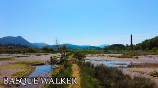 Urdaibai (Biscay) - Marshes, future place of new guggenheim | Waking tour Basque Country 4K