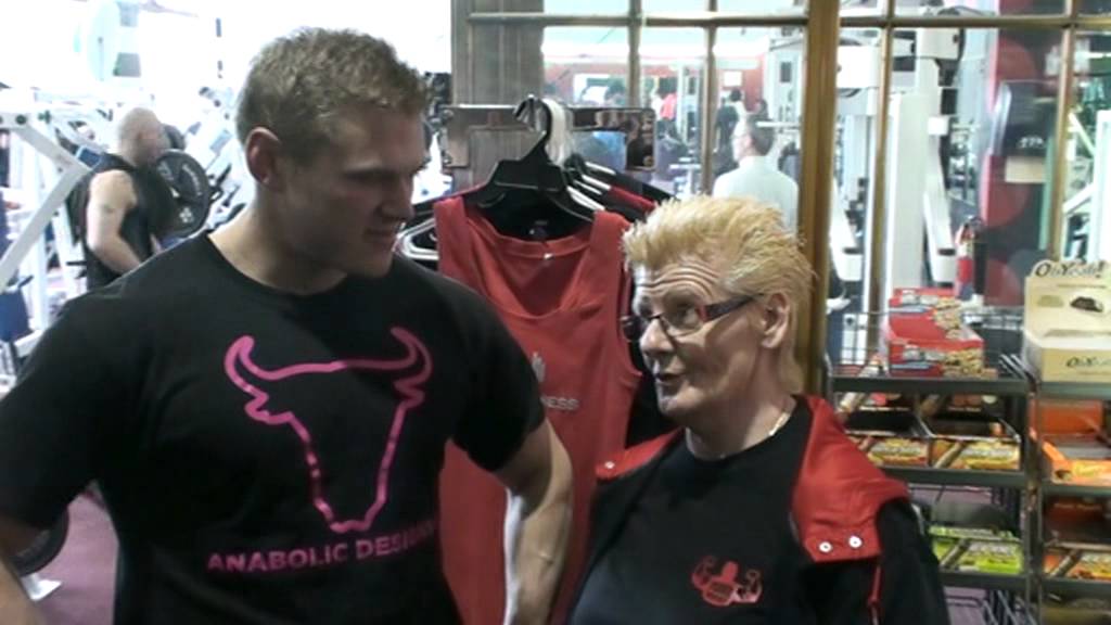 SEARCH AND BUY THIS PRODUCT Anabolic Designs Owner Joe Binley & Sibil "Grandma" PeetersThe