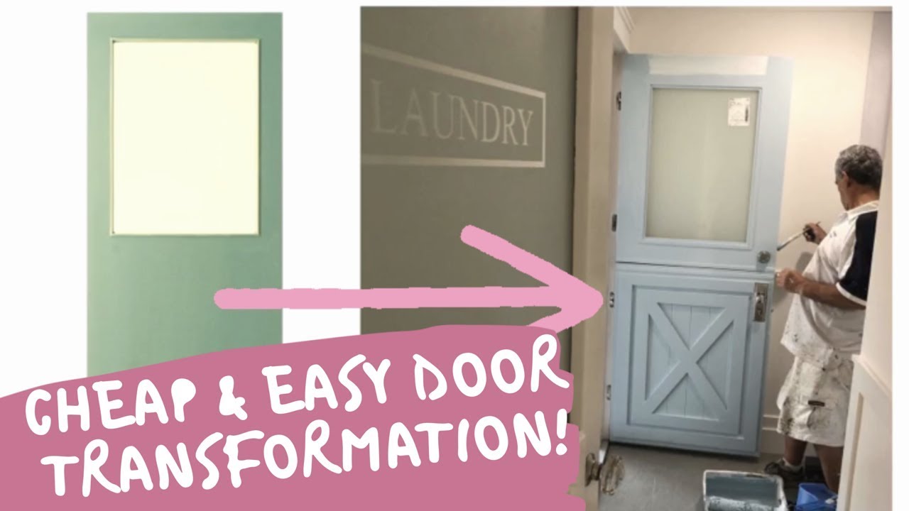 Easy Door Transformation How To Make a Stylish Barn Door Barn Door