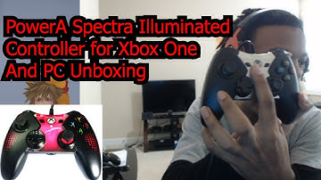 PowerA Spectra Illuminated Controller for Xbox One and Pc Unboxing