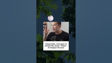 MasyaAllah, Gara-gara ini Ustadz Felix Siauw "Takluk" dihadapan Al-Quran #6