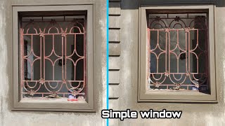Simple Window design by-Rakesh babu