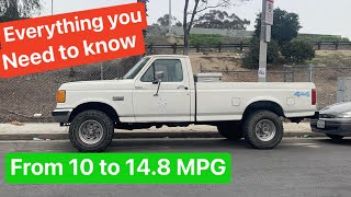 Cured An Infamously Bad Gas Guzzler: My 460 Big Block Ford F250 Fuel Mileage Journey