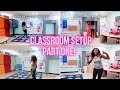 CLASSROOM SETUP DAY ONE!! | New Furniture, No Teacher Desk, & More