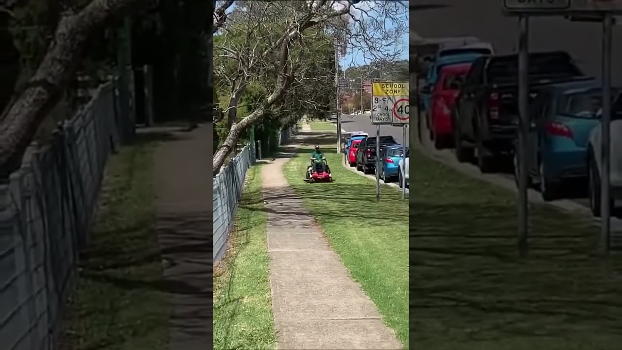 Jim's Mowing: Ride-On Mowing for Large Properties! 📞 Call 131 546 for a free quote! #JimsMowing