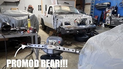 PROMOD fab 9" rear end for the COLORADO!!!!!