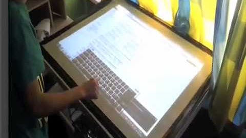 Profielwerkstuk FTIR multi-touchscreen