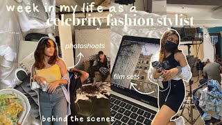 My week as a Celebrity Stylist Intern at 19 ft. Karanvir Bohra & more || Photoshoots + Movie Sets