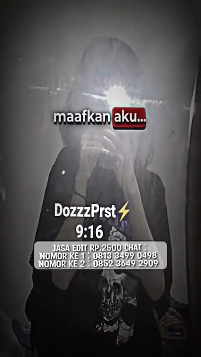 PRESET MAAFKAN AKU YANG TAK BISA MENUNGGU HATIMU JJ 😱😎