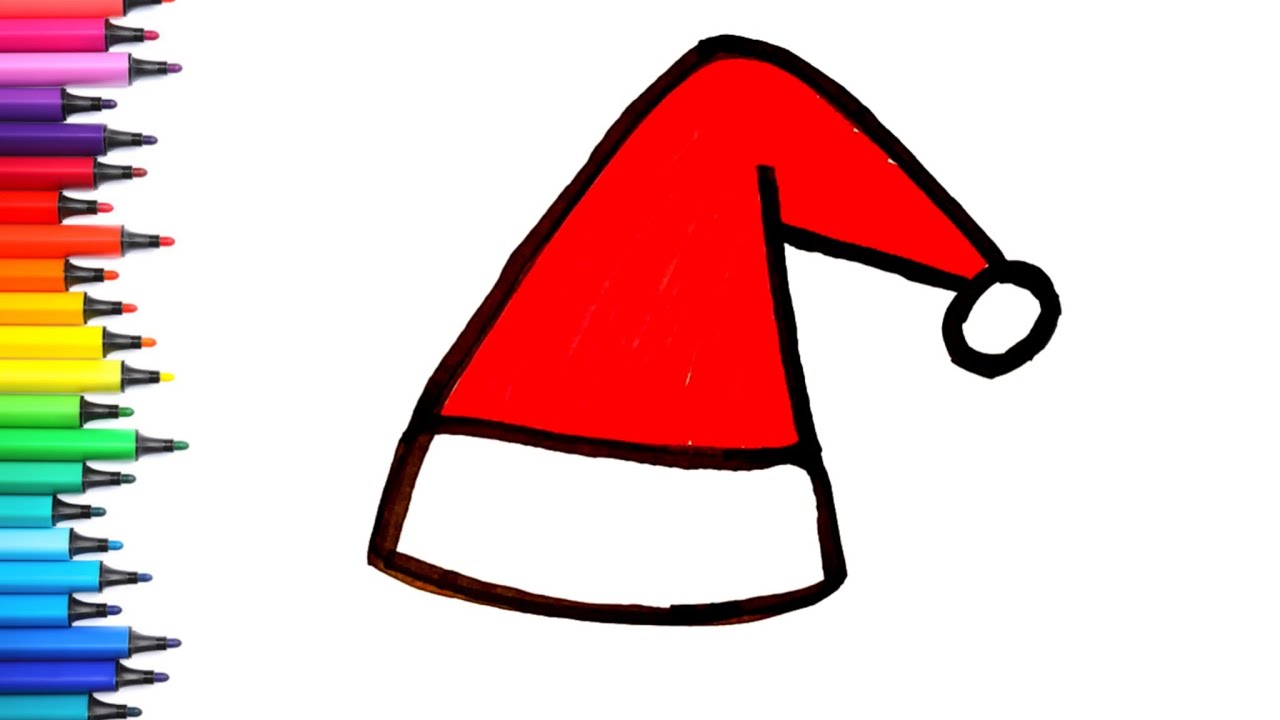 Christmas Hat Drawing, Santa Claus, Hatpin, Christmas Day, Cap, Nisselue,  Beanie, Red, Santa Claus, Hat, Hatpin png | PNGWing