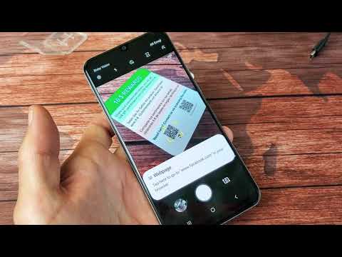 How to Scan QR Code from Camera on Samsung Galaxy A50s, A50, A40, Etc