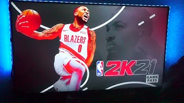 NBA 2k21 Copyright Loading Screen