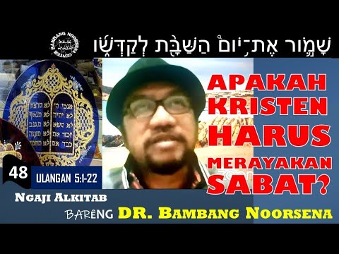 Video: Adakah menyembah pada hari Ahad mengikut alkitabiah?