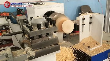 Máy tiện CNC đa năng SM-1500 I Máy tiện gỗ cnc