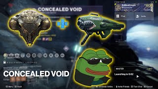 How to Solo Concealed Void Legend Lost Sector | Dawn Chorus + Dragons Breath