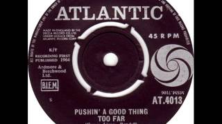 Video thumbnail of "Barbara Lewis. Pushin´ A Good Thing Too Far (Atlantic 2255, 1964)"