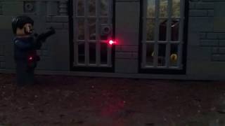LEGO stopmotion blaster tests