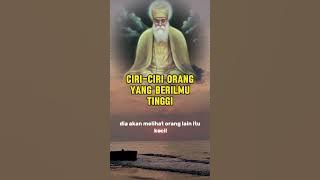 CIRI-CIRI ORANG YANG BERILMU TINGGI