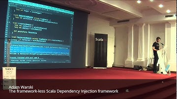 ScalaIO - Adam Warski - The framework-less Scala Dependency Injection framework