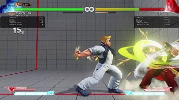 SFV Guile Sonic Boom Loop Combo (Center)