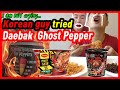 Daebak Ghost Pepper Noodles Challenge Korean Guy Spicy Noodle Pedas Giler 2x Mukbang in Malaysia