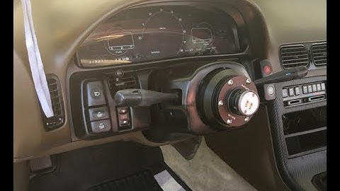 Installing NX1600 Cluster In Nissan 240sx S13 - Part 1