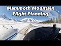 Mammoth Mountain KMMH Flight Planning