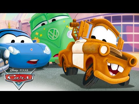 Read Along with Taj and Tessa | Deputy Mater Saves the Day | Pixar Cars
