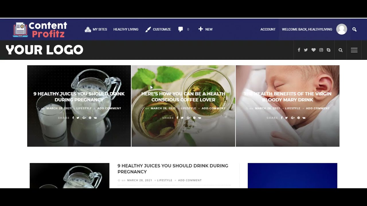 ContentProfitz Official Demo - 1 CLICK APP BUILDS AUTOMATED PROFIT SITES