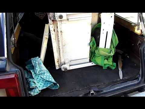 Как правильно перевозить холодильник в ВАЗ 2104 на дальние расстояния