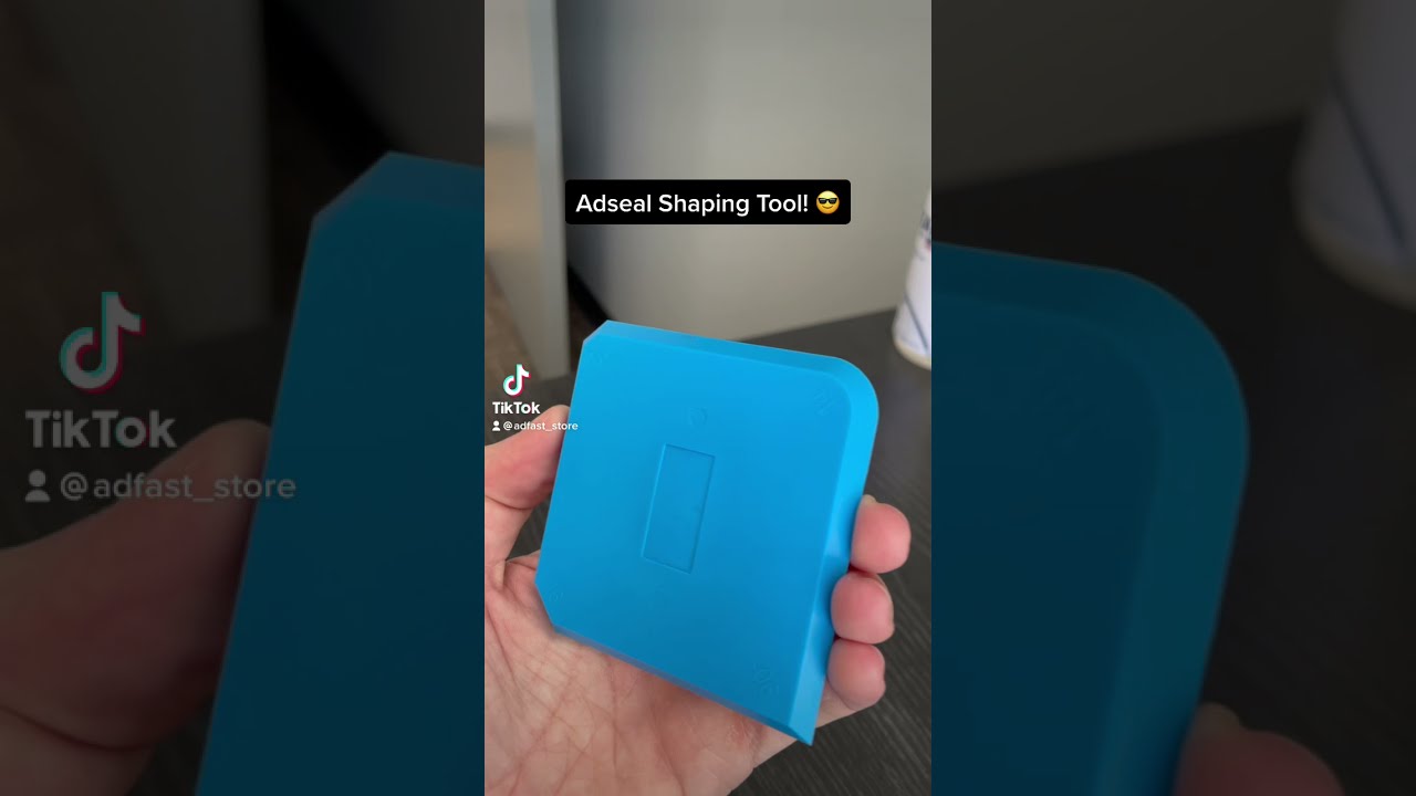 Picture Perfect Joints With The Adseal Shaping Tool