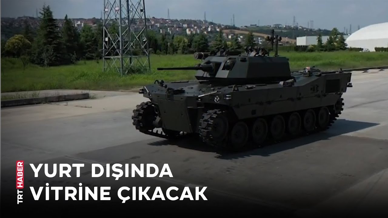 İnsansız kara aracı ALPAR ilk kez yurt dışında boy gösterecek