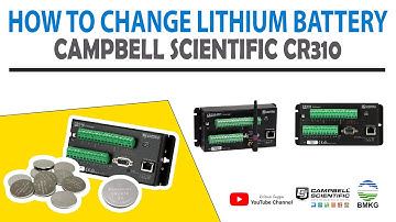 How To Change Lithium Battery Campbell Scientific CR310