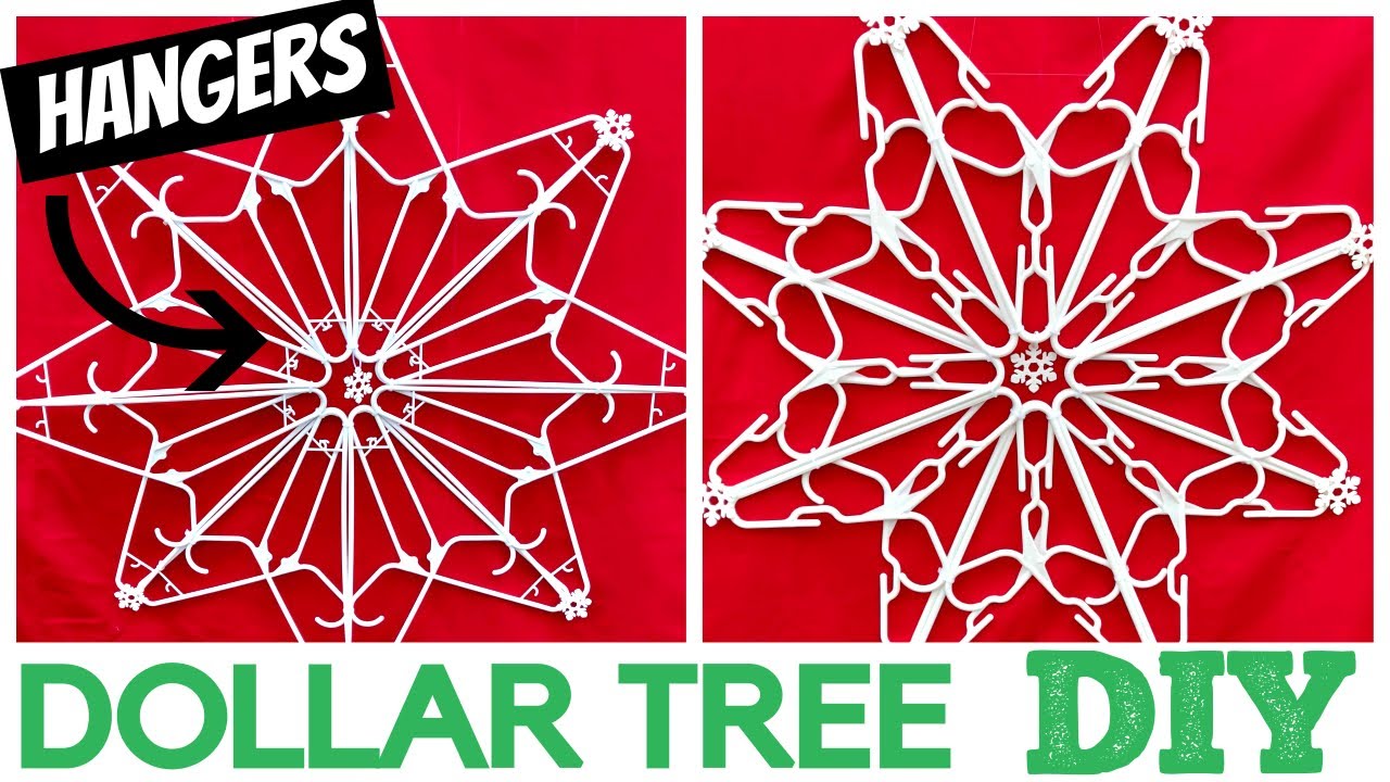 Create Stunning Dollar Tree Snowflake Hangers