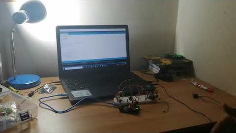 SENSOR ULTRASONIDO ARDUINO PARA MEDIR DISTANCIAS - Mikhail Montes XII A