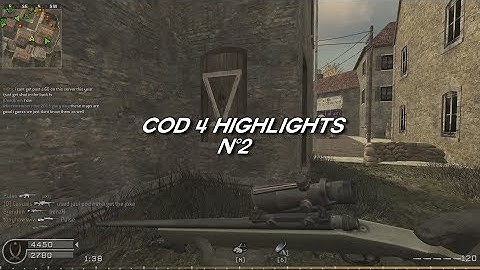 Cod4 PC Sniping Highlights #2 (6 on!)