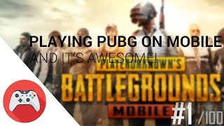 PUBG On Mobile - I Won My First Game, It&#39;s Awesome!