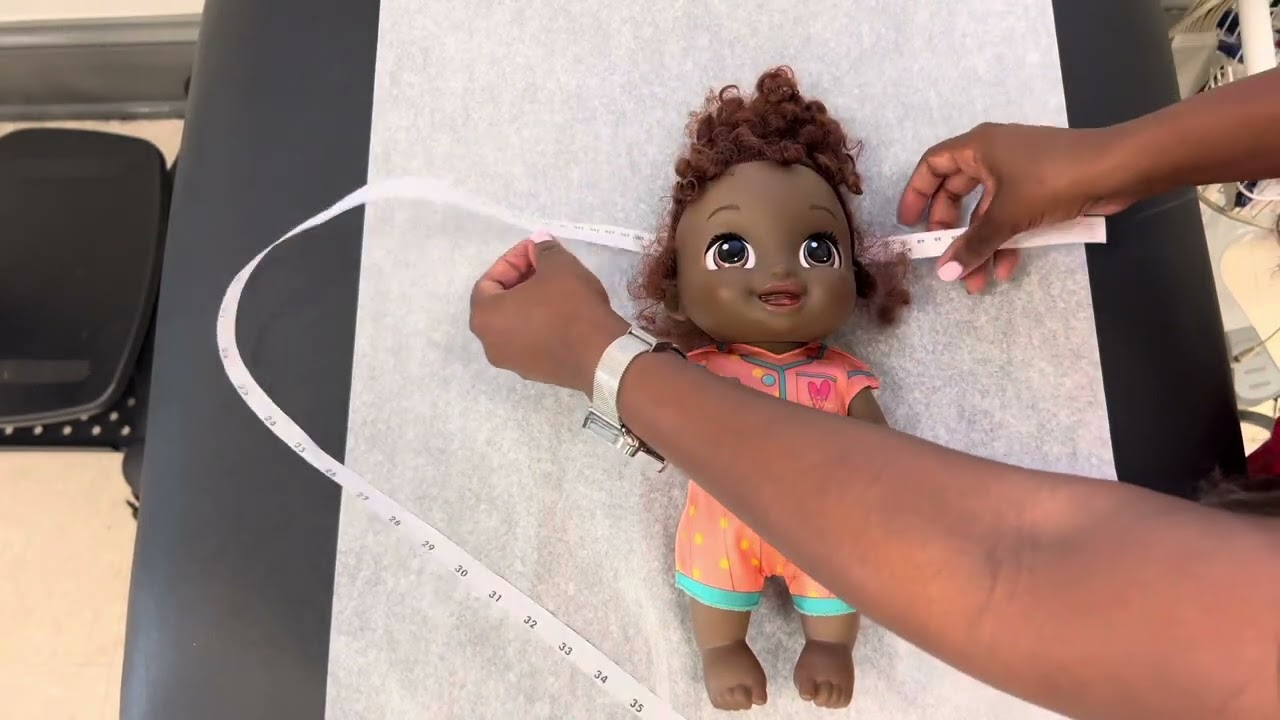 How To Measure Head Circumference And Length On An Infant Medical How To Measure Head Circumference And Length On An Infant Medical