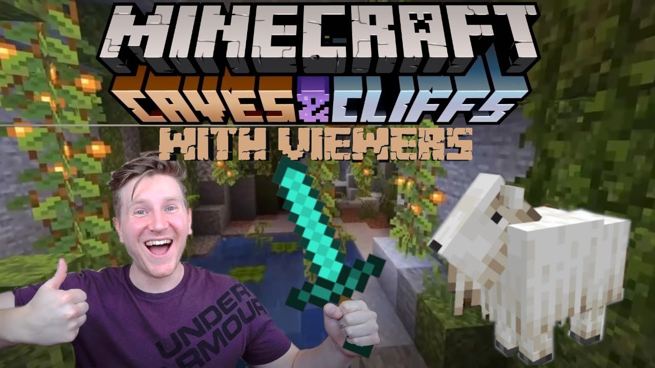 LET'S GET CREATIVE!!! | Minecraft Caves & Cliffs Update Community Live ...