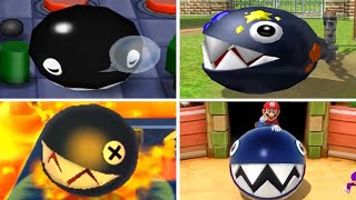 Evolution Of  Chain Chomp Minigames In Mario Party Games
