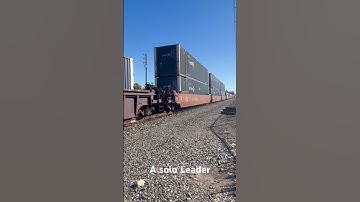 A Csx ES40DC solo leading a intermodal #csxtransportation