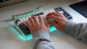 KBD75V2 with lubed Tealios V2 Typing Test